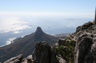 Lion's Head from Table Mountain
